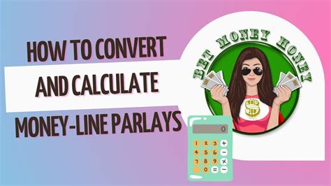 money line parlay calculator